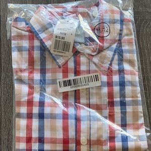 Multicolored Woven Shirt (11/12 Boys)